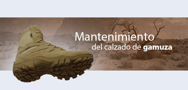 Mantenimiento preventivo de calzado en cuero liso y gamuza